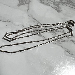 プラチナ製品 画像 Pt750 ネックレス イタリー製