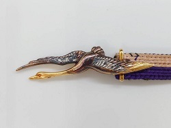金製品 画像 K20 20金 帯留め 鶴