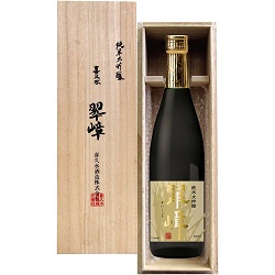お酒 画像 翠嶂 すいしょう 純米大吟醸 喜久水 720ml 未開封品 箱入り