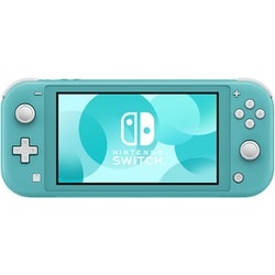 ゲーム機本体 画像 NINTENDO Switch lite ターコイズ 汚れ有