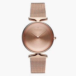 時計 画像 腕時計 レディース ノードグリーン nordgreen UNIKA ローズゴールド 美品