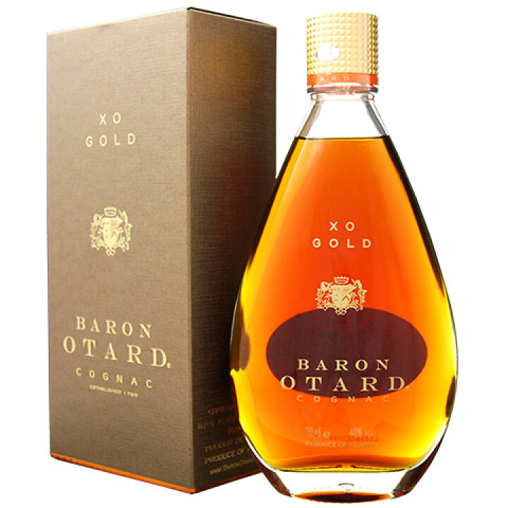 お酒 画像 バロンオタールXO コニャック 700ml 未開封品 箱入り