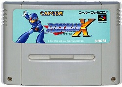 ゲームソフト 画像 ロックマンX スーパーファミコン ソフトのみ 変色有