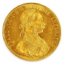 金製品 画像 K23 23金 ダガット金貨 4ダガット オーストリア