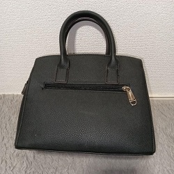 バッグ 画像 トートバッグ 2WAY 黒 Vitucci 未使用品 キズ有