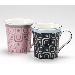 食器 画像 ウェッジウッド Wedgwood パラディオマグ ピンク ブルー ペア