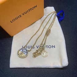 ルイヴィトン 画像 ネックレス ゴールド シルバー コリエ L to V