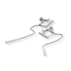 プラチナ製品 画像 Pt950 イヤリング ダイヤ