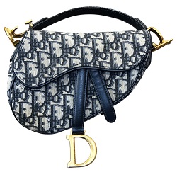 ブランド品 画像 クリスチャンディオール Dior サドルバッグミニ オブリーク