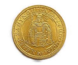 金製品 画像 K23 23金 ダカット金貨 1ダカット チェコスロバキア