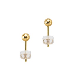 金製品 画像 K18YG 18金イエローゴールド ボールピアス