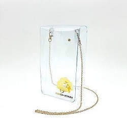 バッグ 画像 2025大阪関西万博 金色ミャクミャク クリアぬいバッグ 美品