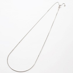 プラチナ製品 画像 Pt850 ネックレス ベネチアンチェーン