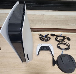 ゲーム 画像 PS5 旧型 ゲーム機本体 コントローラー 美品