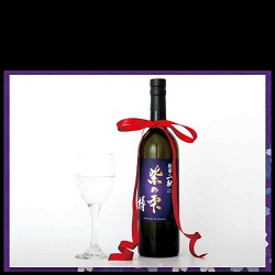 お酒 画像 秘蔵の一献 紫の雫 樽 750ml 未開封品