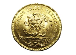 金製品 画像 K21.6 21.6金 アステカ金貨 20ペソ