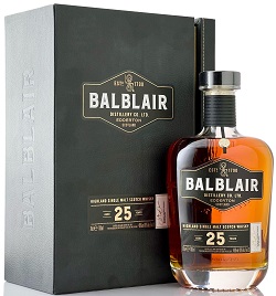 お酒 画像 バルブレア BALBLAIR 25年 スコッチウイスキー 700ml 未開封品 箱入り