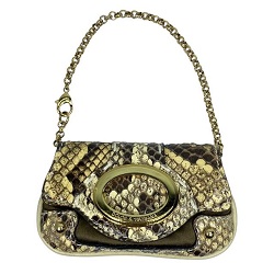 ブランド品 画像 ドルチェアンドガッバーナ DOLCE&GABBANA ハンドバッグ パイソンレザー