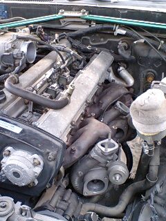 RB20DET RB25DET T4フランジ 上置き 煩かっ ツインスクロール エキマニ