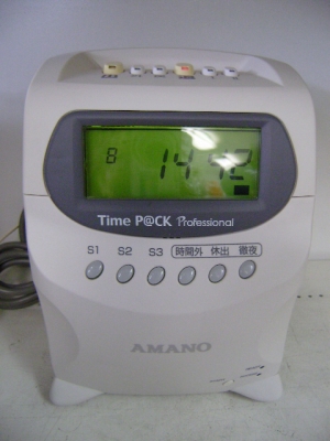 O-814】AMANO アマノ Time P@CK TP@C-600TC