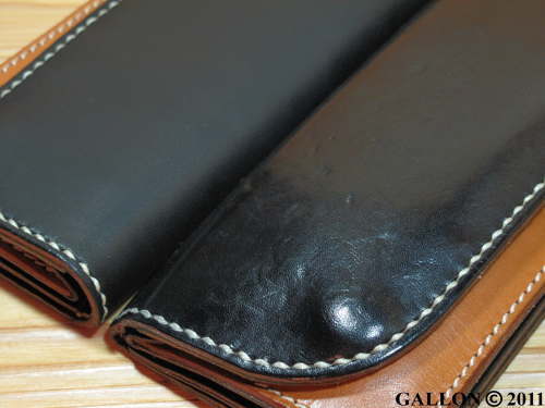 GALLONレザーの品質とウォレット | ガロンのハンドメイドとアトリエの日常