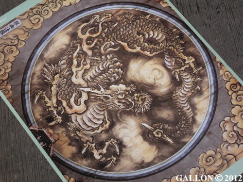 狩野探幽の雲龍図 | ガロンのハンドメイドとアトリエの日常