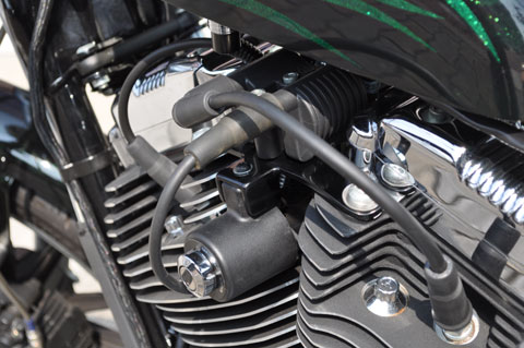 バイク用流線型タンク 黒白フレイム　ハーレー　ハイマウント ハイマウント | MC FORCE Blog