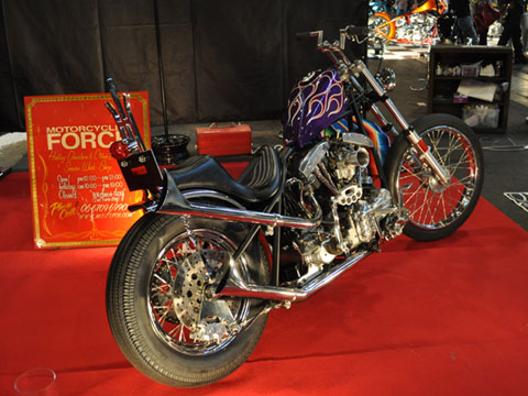 ショベル4速フレームシート B級チョッパー 4速フレーム シート