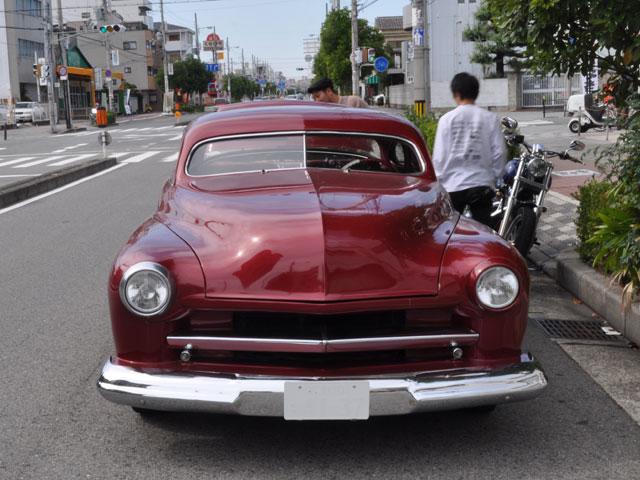 Custom interior】Chopped 1951 mercury at hotrod custom show