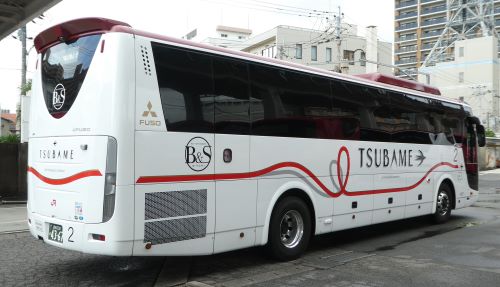 JR九州バス　三菱ふそうエアロエース　「つばめ」号 NO．3112 南九州などで活躍、JR九州バス西工