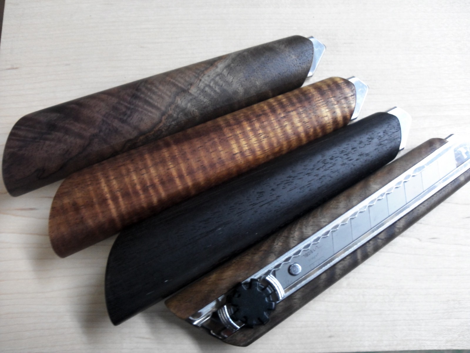 工房楔 スネークウッドのカッターナイフ 工房 楔 - ステーショナリー