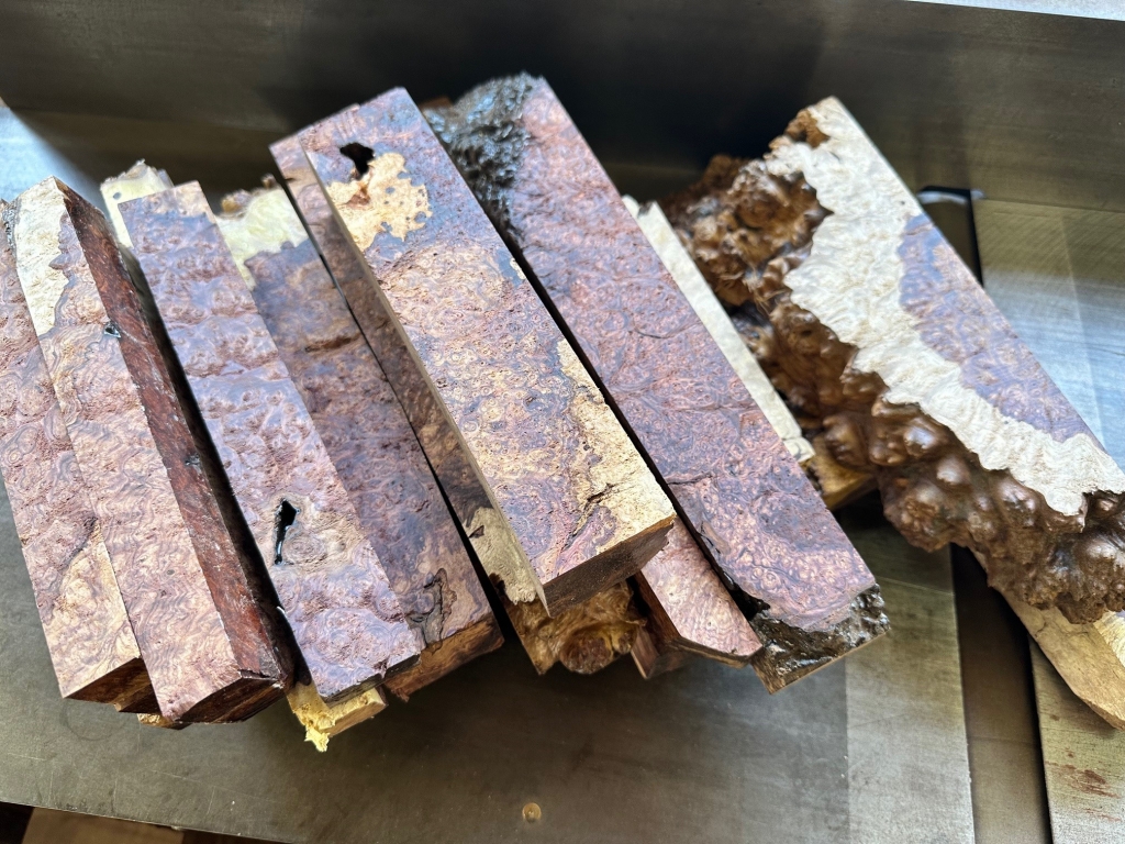 ローズウッド瘤　紫白 ローズウッド瘤 紫白