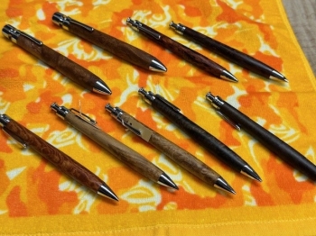 野原工芸 ボールペン 欅 玉クリップ 名入り キャップ代用 【公式通販】