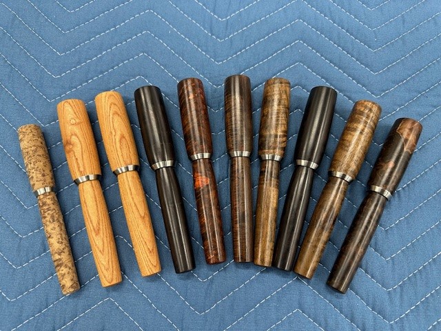 新宿個展 万年筆 クローズドエンド楔チタン （仮名ビック） | 切々と