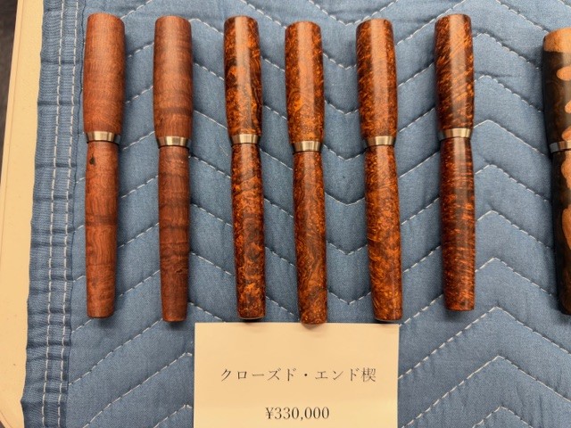 クローズドエンド楔 チタンタイプ 木軸万年筆 | 切々と語る楔（せつ