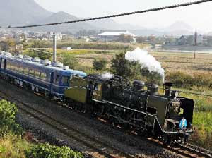 SL「義経号」秋の讃岐路力走 | Busondera～蕪村寺ブログ～