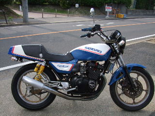 インパルス　旧イン　ＦＳインパルス GSX400FS初代Impulseの半端ないマニアックチューン！【このバイクに