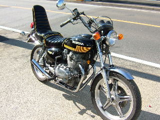 受注】HONDA ホーク2 タヌキライン ゴールド&オレンジ デカール HAWKⅡ