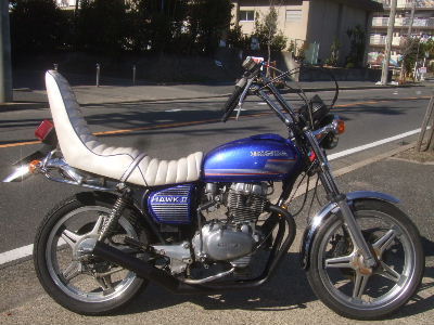 ホークⅡ 完成 | 旧車バイク・カスタムバイク販売「BurstCity