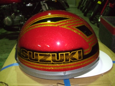 コルク半帽 | 旧車バイク・カスタムバイク販売「BurstCity