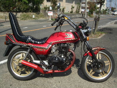 Cb250n cb400n タンク 赤 CB400N | 旧車バイク・カスタムバイク販売「BurstCity