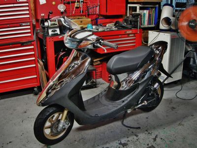 白から黒に | 旧車バイク・カスタムバイク販売「BurstCity
