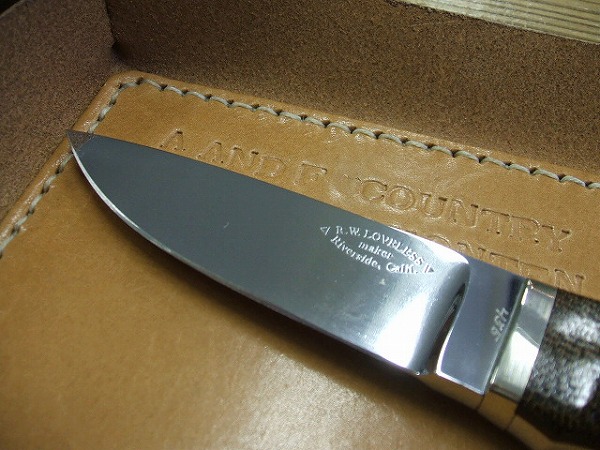R.W.LOVELESS(ラブレス)ナイフ入荷 (新宿本店) | A&F R.W.LOVELESS(ラブレス)ナイフ入荷 (新宿本店) | A&F