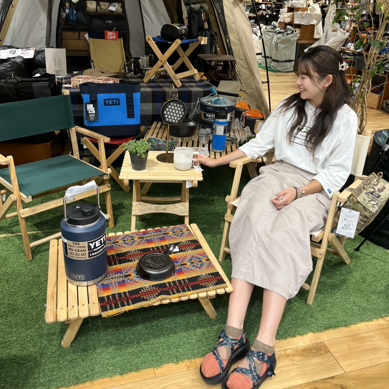 秋キャンプとウッドファニチャー【札幌店】 | A&F カントリー SHOP BLOG