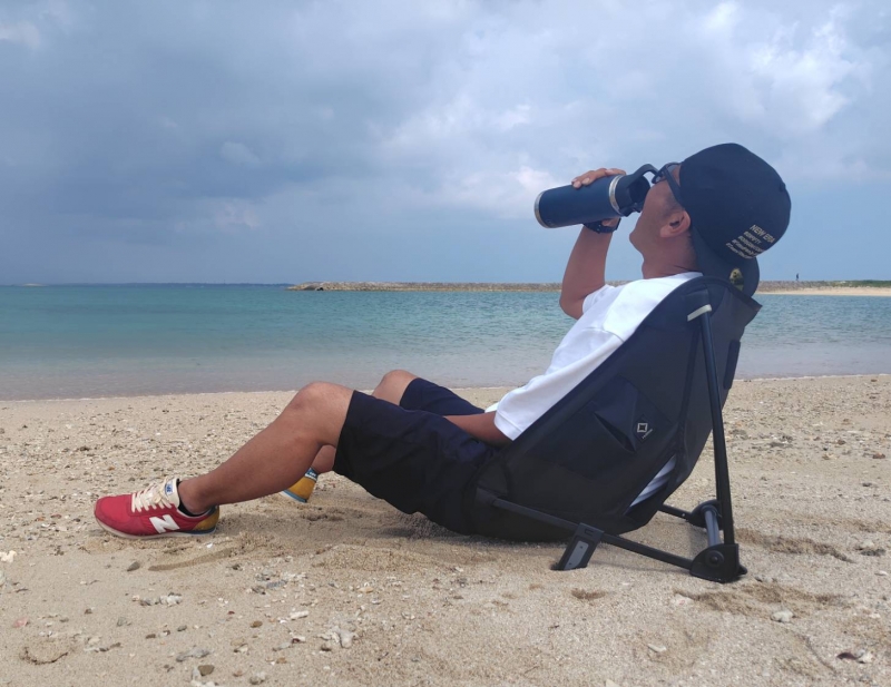 こんな所でもHelinox チェア【昭島アウトドアヴィレッジ店