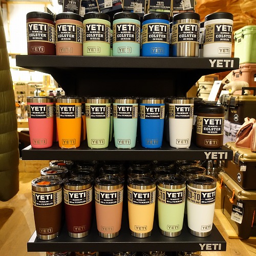 YETI入荷しました、新商品もあります【本店】 | A&F カントリー SHOP BLOG