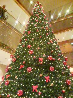 Xmas tree at Hilton OSAKA