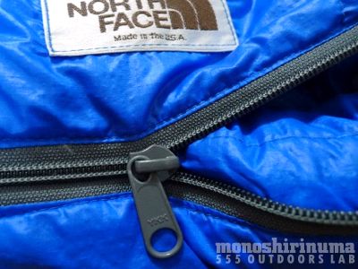 The North Face 異端スリーピングバッグ。ノースフェイス BLUE