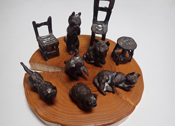 ブロンズの猫 | 青柳庵日記