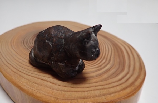 ブロンズの猫 | 青柳庵日記